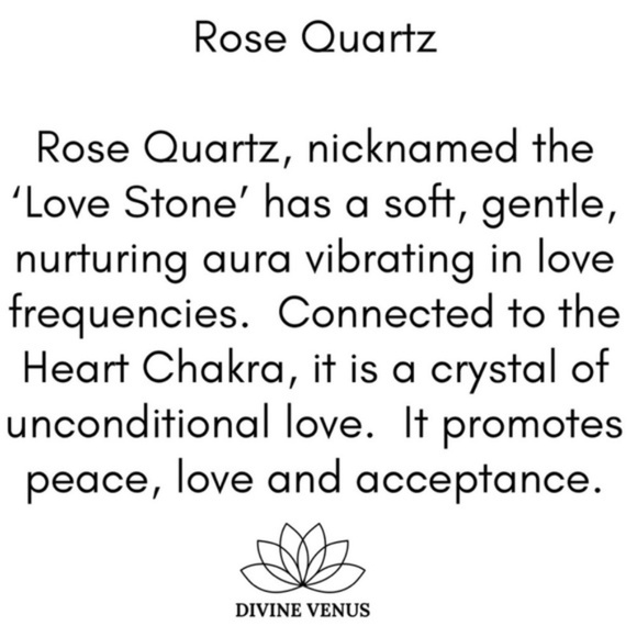 Rose Quartz Necklace | Gold Plated Stainless Steel Chain | Spiral Wired - Picture 11 of 11